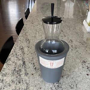 VTG 1950s Glacier Ware Pitcher Cooler By Aldco Inc
